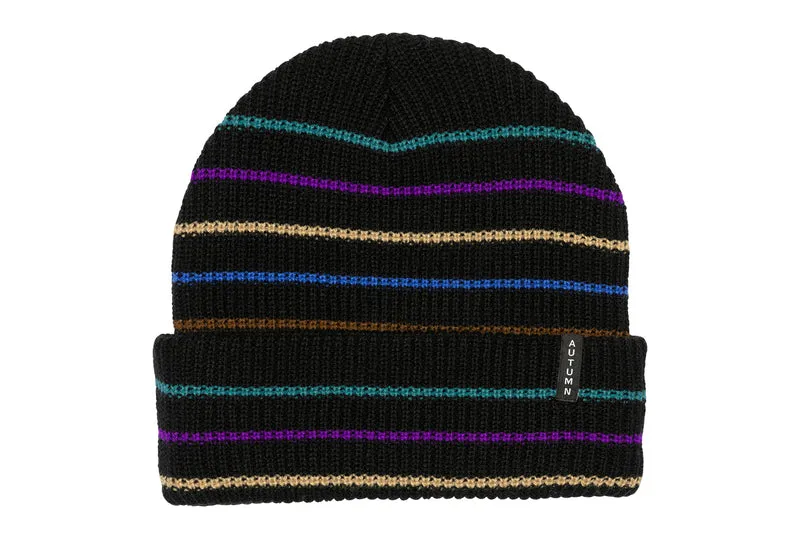 BONNET À RAYURES MULTIPLES