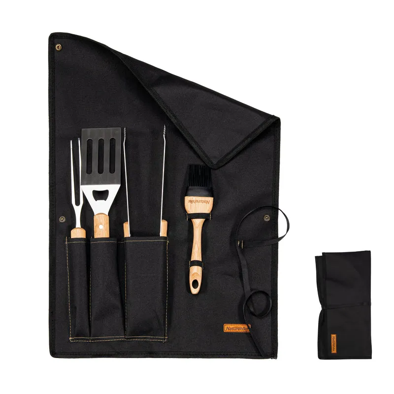4-Piece Barbecue Tool Set