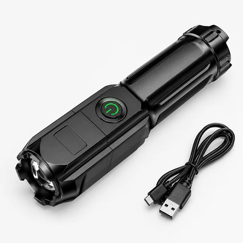 Lampe torche LED rechargeable randonnée