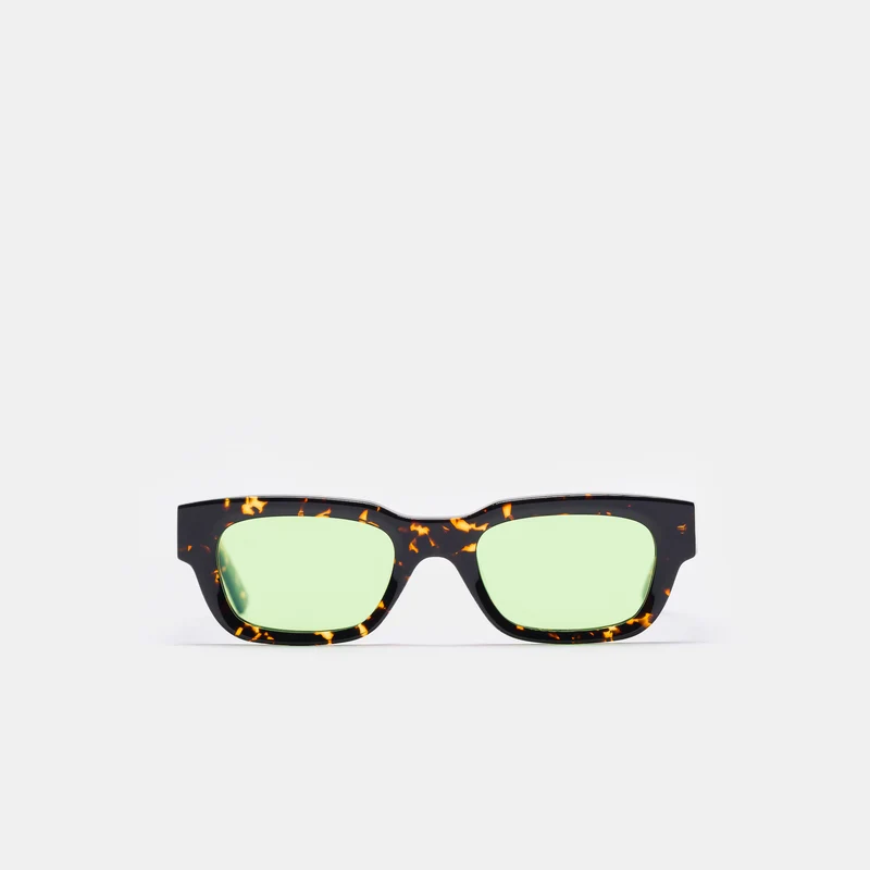 Zed Sunglasses in Tokyo Tortoise/Apple Green