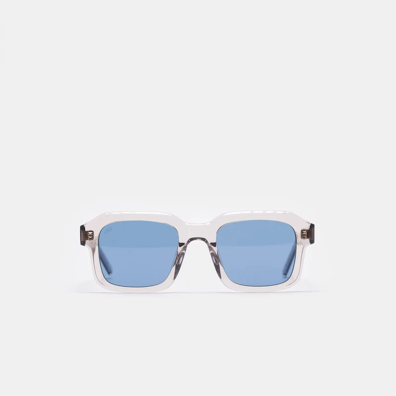 Vera Sunglasses in Warm Grey/Navy