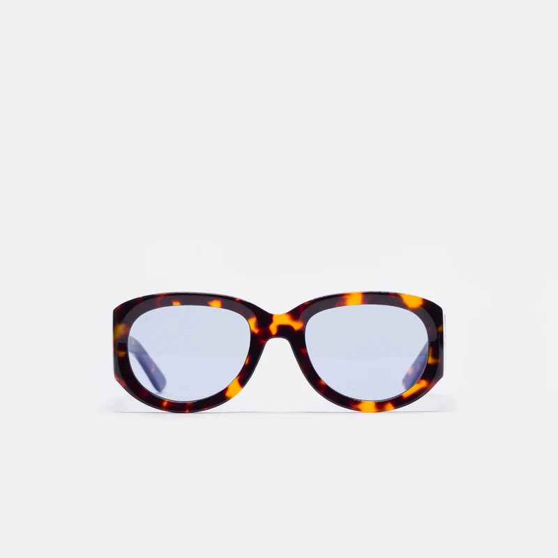 Tempo Sunglasses in Tortoise/Sky Blue