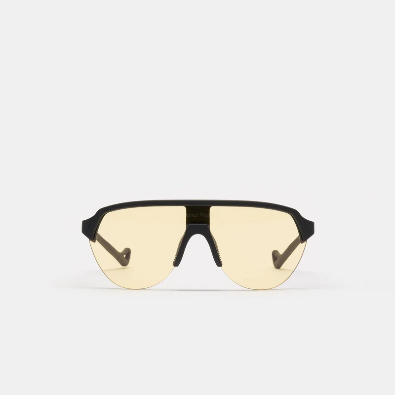 Nagata Speed Blade Sunglasses in Black/D+ Sports Yellow