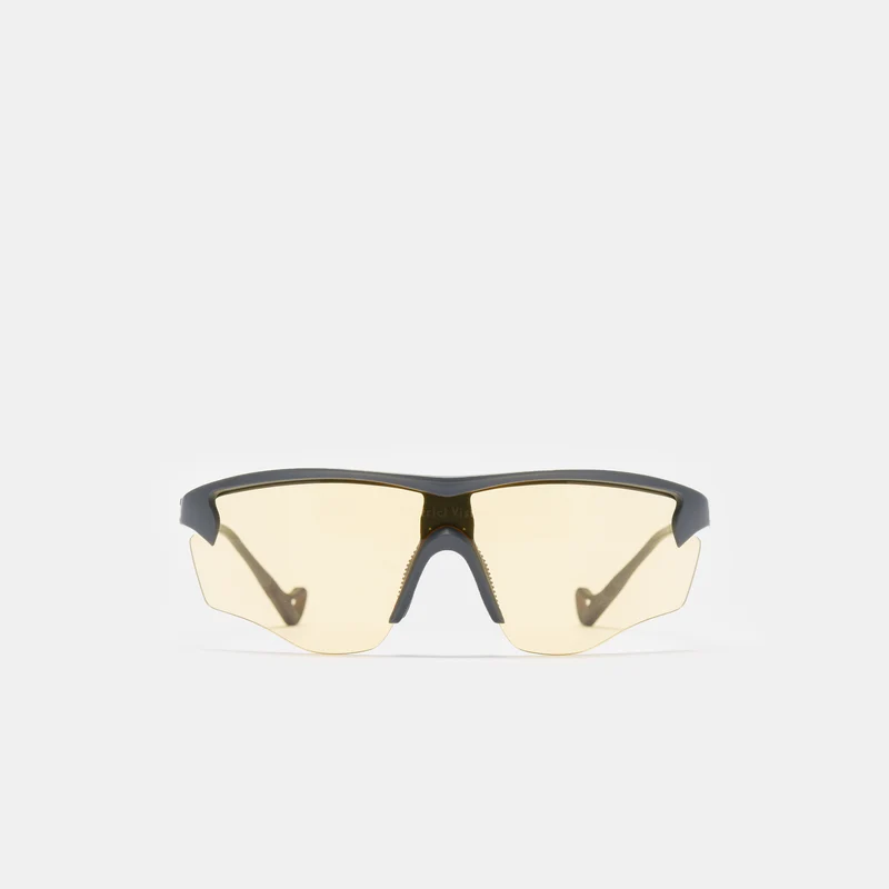 Junya Racer Sunglasses in Carbon/D+ Sports Yellow