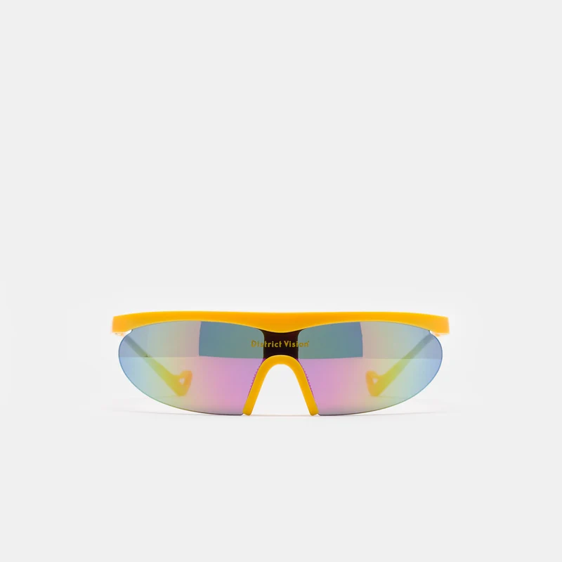 Koharu Eclipse Sunglasses in Yuzu/D+ Aqua Mirror