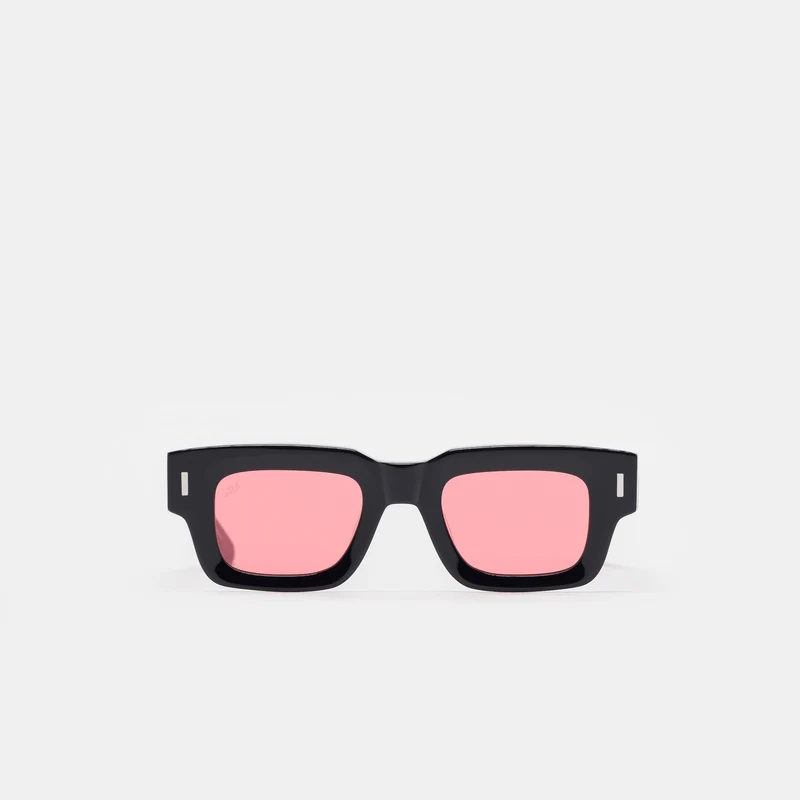 Ares Sunglasses in Black/Rose