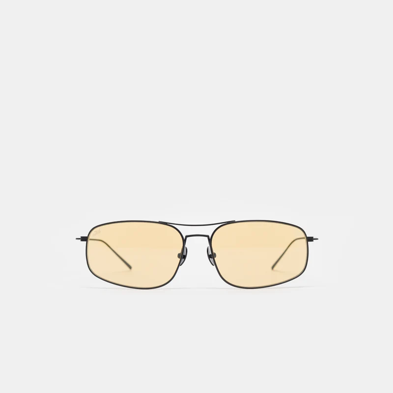 Mal Sunglasses in Black/Yellow