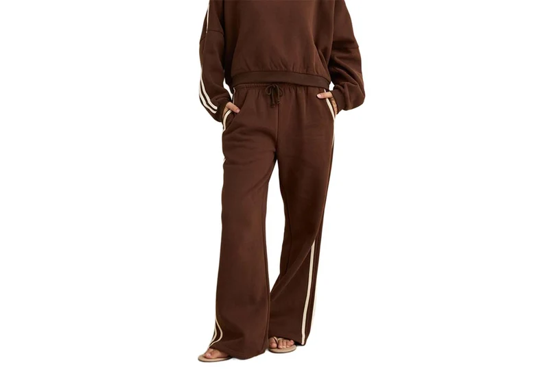PANTALON DE SURVÊTEMENT CONTRASTÉ