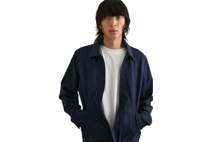 VESTE EN TWILL DÉFORMÉ
