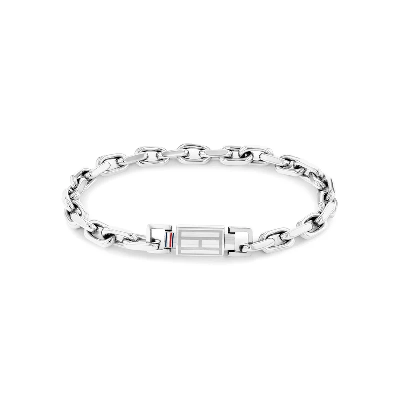 Tommy Hilfiger Acier Inoxydable Argenté Homme Bracelet Chaîne TJ2790715