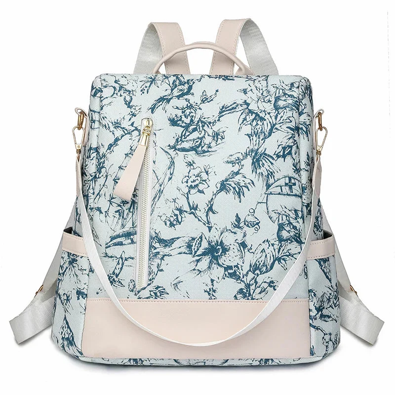 Sac à Dos Antivol Femme | Motif Original Sécurisé