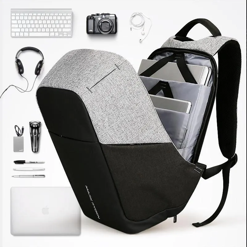 Sac à Dos Anti-Vol Ordinateur Portable | Bretelles Rembourrées Perméables