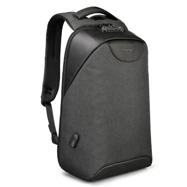 Sac à Dos Anti-Pickpocket Connecté | Serrure Tsa Intégrée