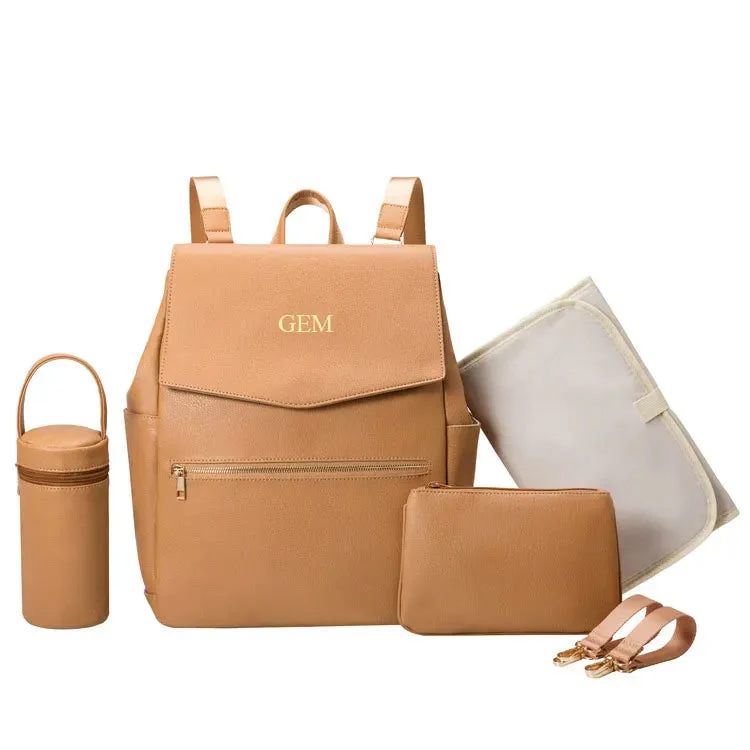 Sac à Dos à Langer Personnalisable | Poches Multiples et Accessoires