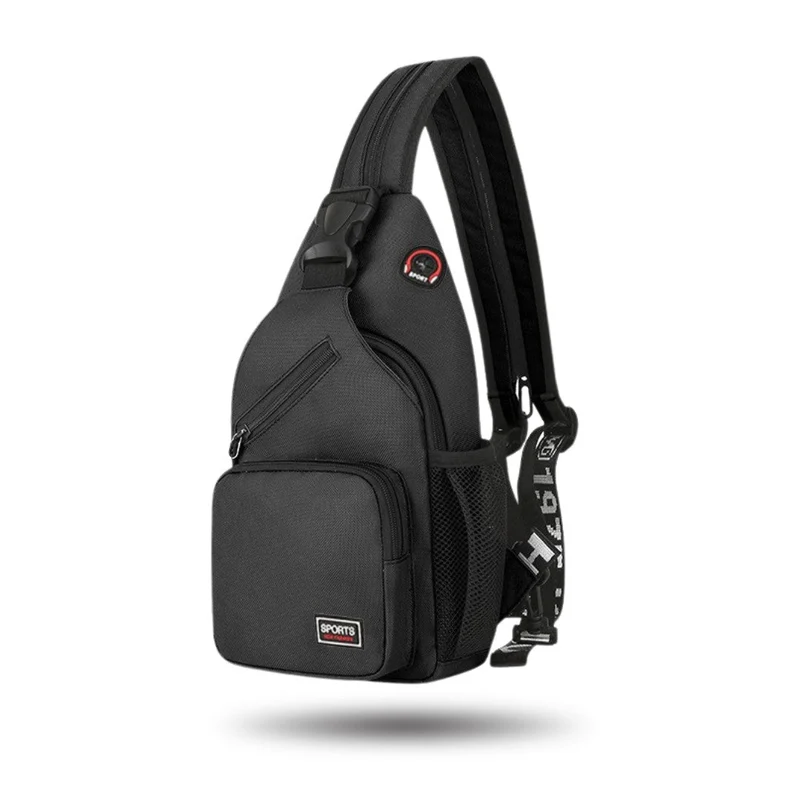 Sac à Bandoulière Imperméable Unisexe | Polyester Résistant et Poches Multiples