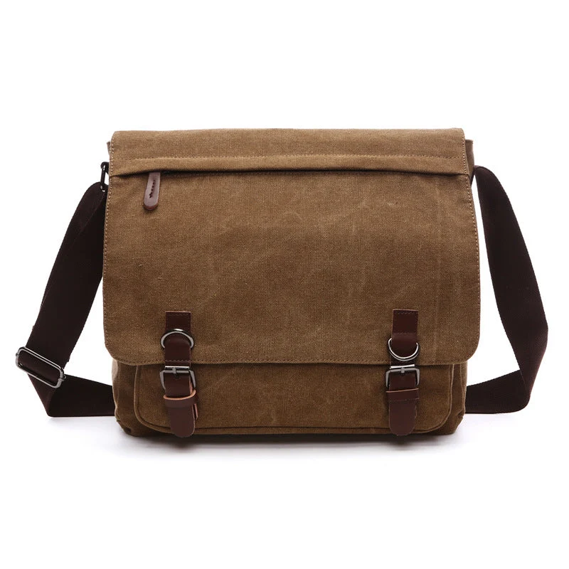 Sac à Bandoulière Homme | Toile Robuste et Spacieuse