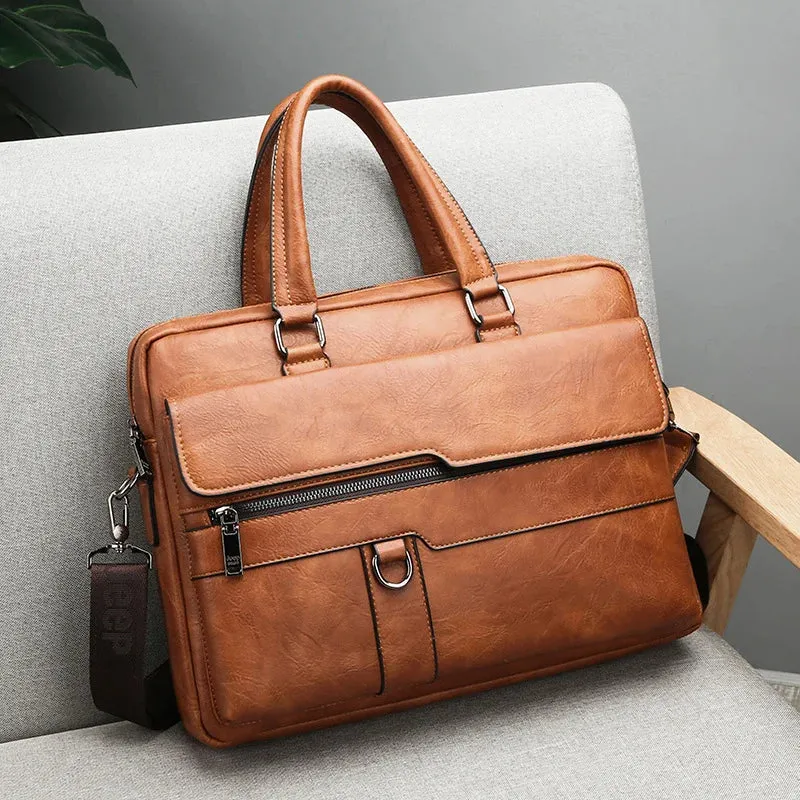 Sac à Bandoulière Cuir Homme | Sangle Réglable Sécurisée