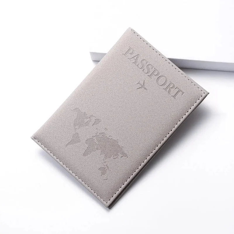 Protège-Passeport Mappemonde | Étui avec Emplacements Carte