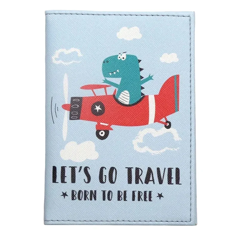 Protège-Passeport Enfant Dinosaure | Motif Ludique et Résistant