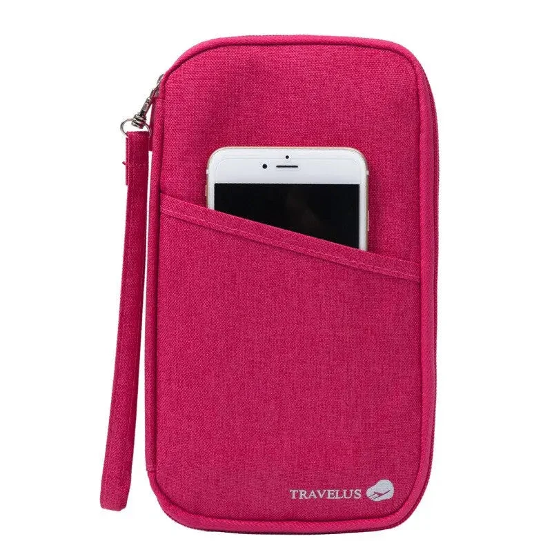 Portefeuille de Voyage Passeport | Nylon Waterproof Compartiments Multiples