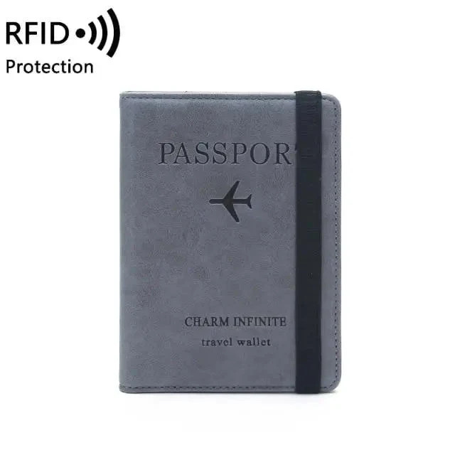 Porte-Passeport Anti-Rfid | Compartiments Cartes et Sim