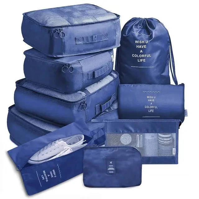 Organisateurs de Valise | Set 9 Nylon Imperméable