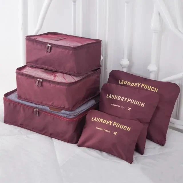 Organisateurs de Valise en Nylon | Pochettes Voyage Multi-Tailles