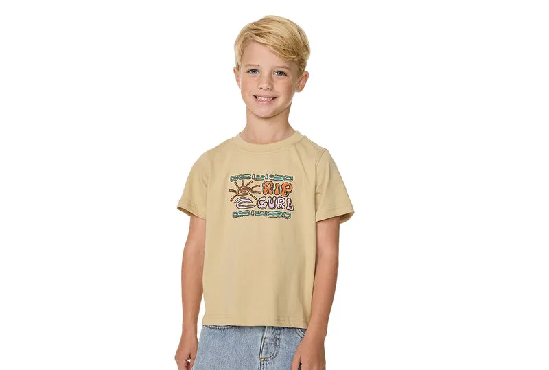 T-SHIRT GARÇON AVEC LOGO COSMIC SURFING