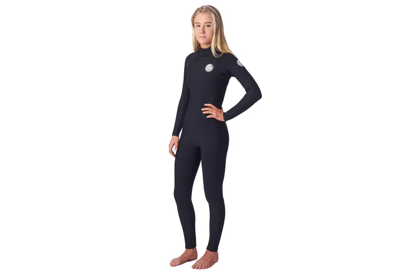 DAWN PATROL 3/2 ZIP DOS WETSUIT - FEMMES