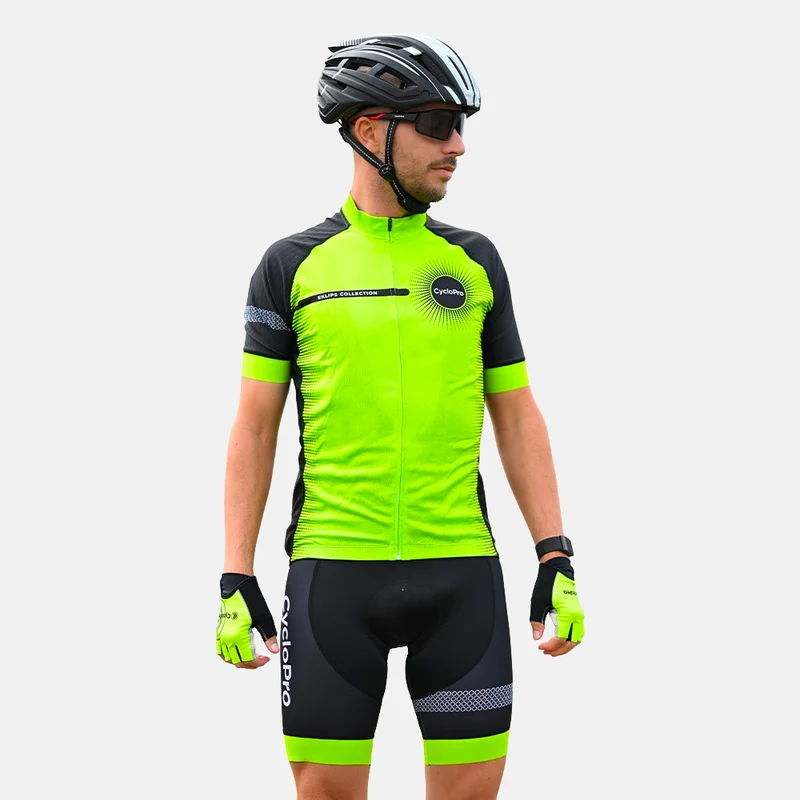 Tenue De Cyclisme Été Verte - Collection Eklïps