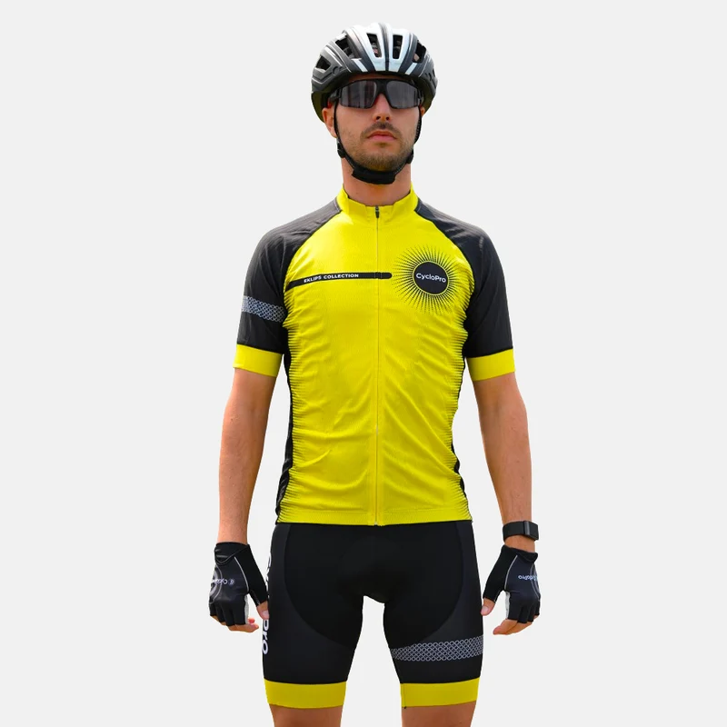 Tenue De Cyclisme Été Jaune - Collection Eklïps
