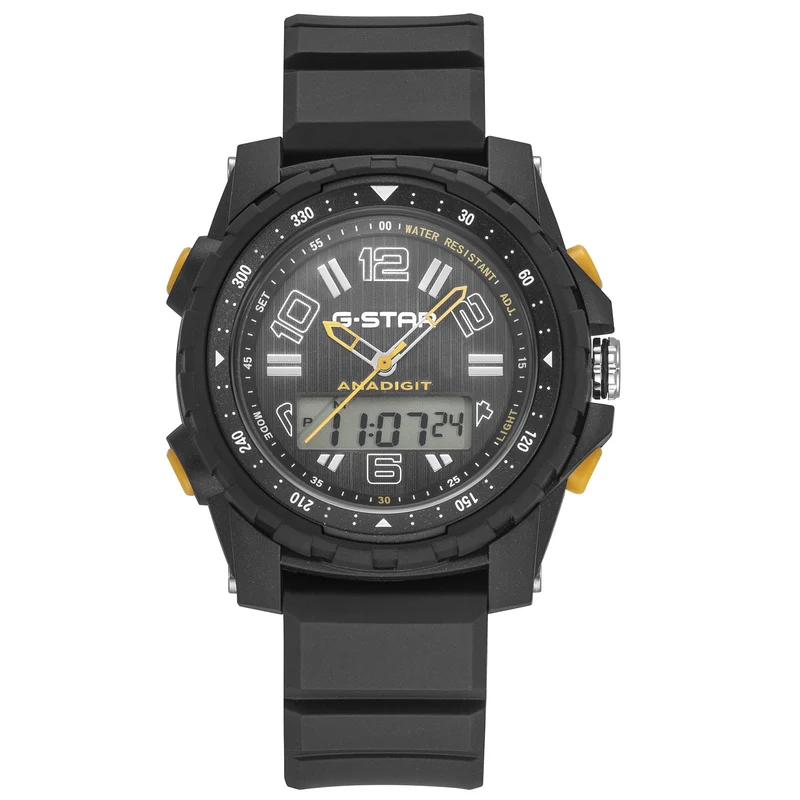 G-STAR Ops01 Montre Ana-Digi Noire GSW.502.02