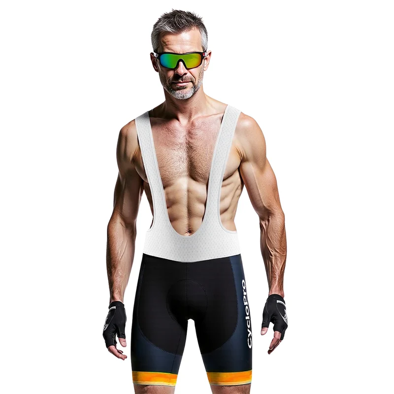 Cuissard Orange pour VTT et Cyclisme - Évasion+