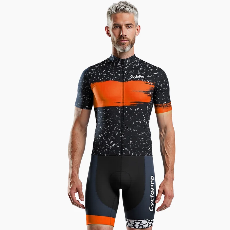 Tenue De Cyclisme Orange - Galaxy+