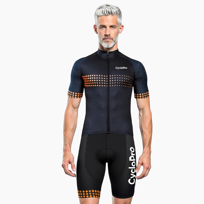 Tenue De Cyclisme Orange - Liberty+
