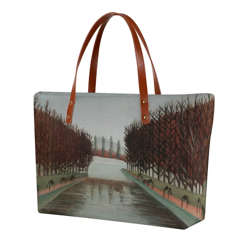 Le Canal by Henri Rousseau Tote Bag