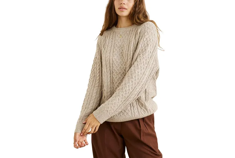 TRICOT EN MOHAIR BORD DE MER