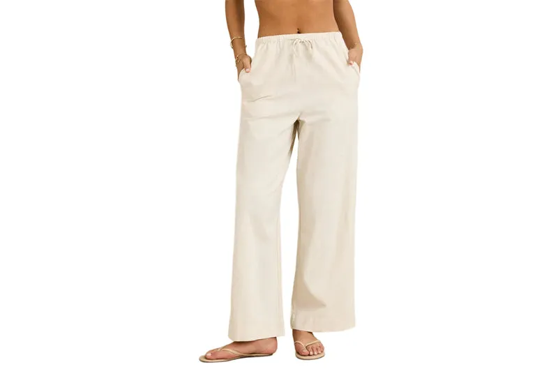 PANTALON CLASSIQUE À CORDON