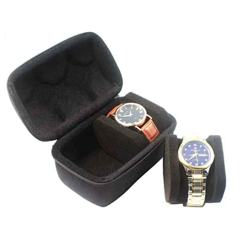 Étui à Montres de Voyage | Protection 2 Montres Eva