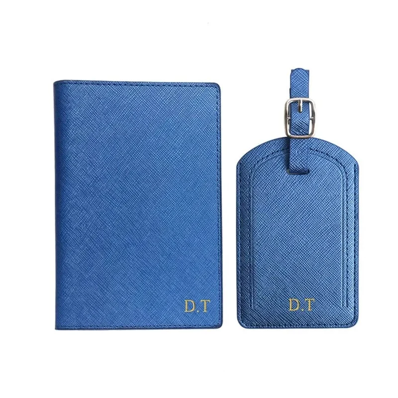 Étiquette Valise et Portefeuille Voyage | Personnalisable en Pu Élégant