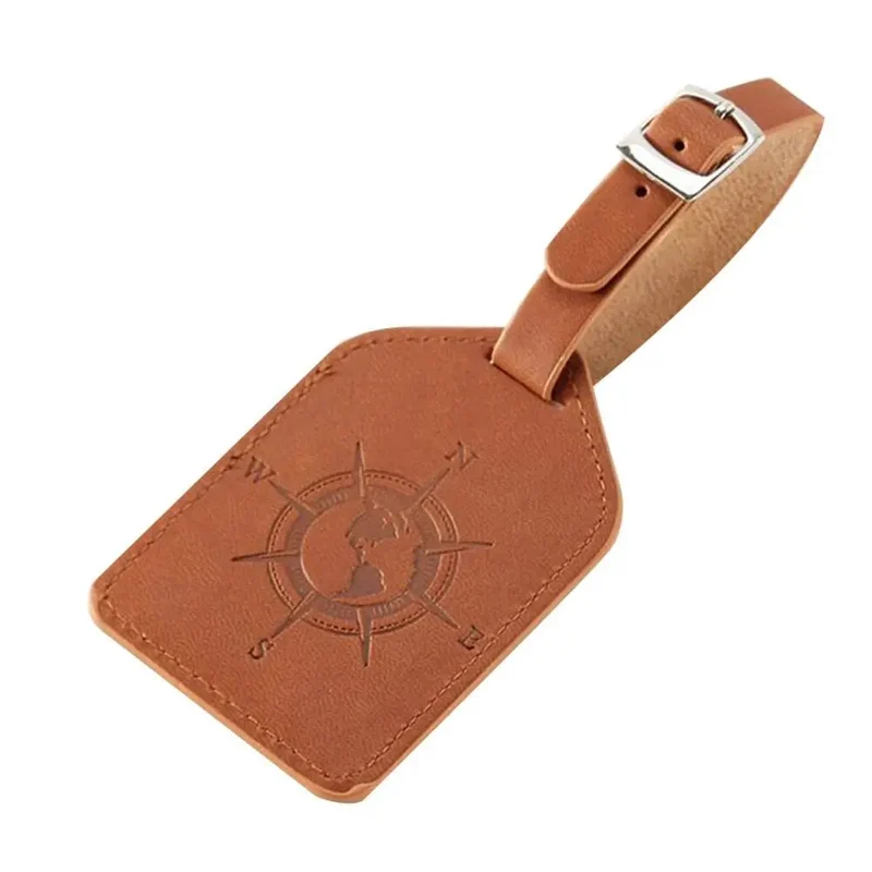 Étiquette Bagage Personnalisée | Rose des Vents Élégante