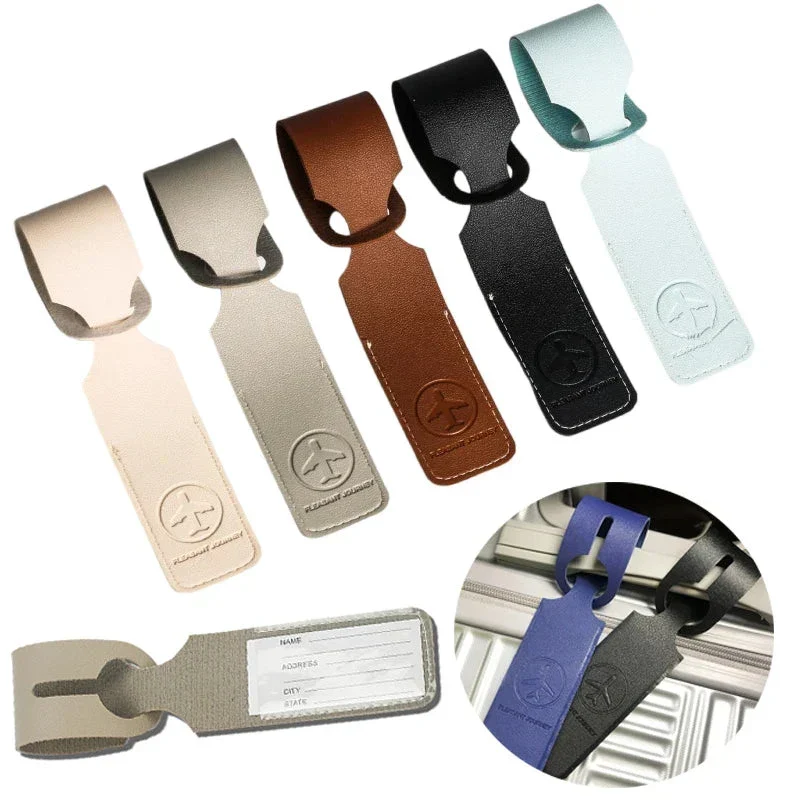 Étiquette Bagage Avion | Porte-Nom Imperméable Durable
