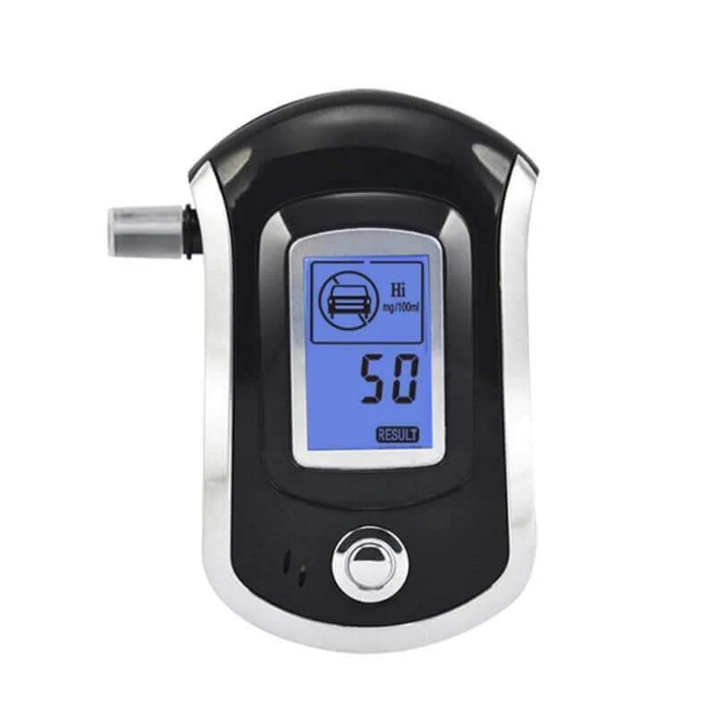 Éthylomètre Portable Précis | Capteur Avancé Lcd Rétroéclairé