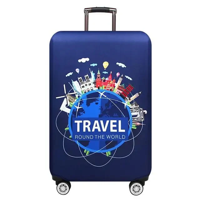 Housse de Valise Protection | Polyester Anti-Vol Réutilisable