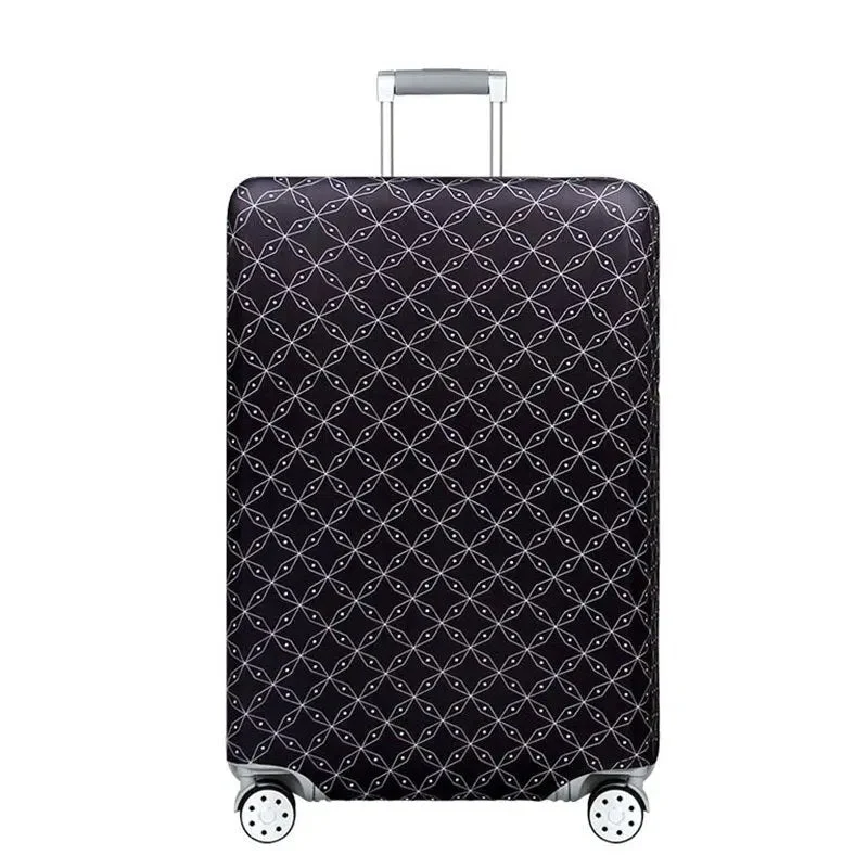 Housse de Valise Personnalisée | Motif Diamants Protecteur