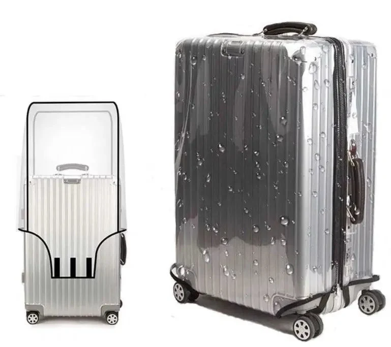 Housse de Valise Imperméable | Protection Transparente Anti-Rayures