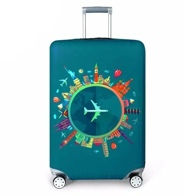 Housse de Valise Élastique | Protection Anti-Usure Polyester
