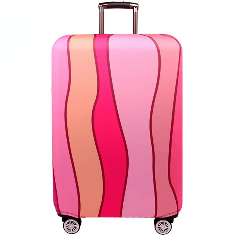 Housse de Valise Avion | Motif Rose Résistant
