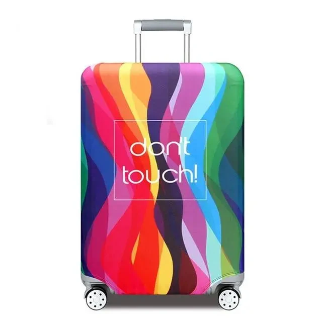 Housse de Valise Antivol | Message Dissuasif Multicolore