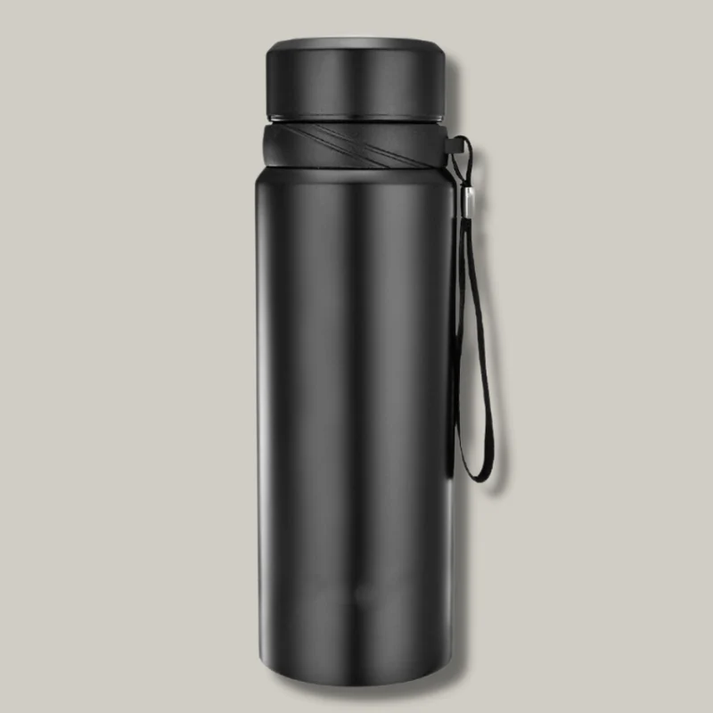 Gourde Isotherme 1l Inox | Double Paroi Anti-Fuite